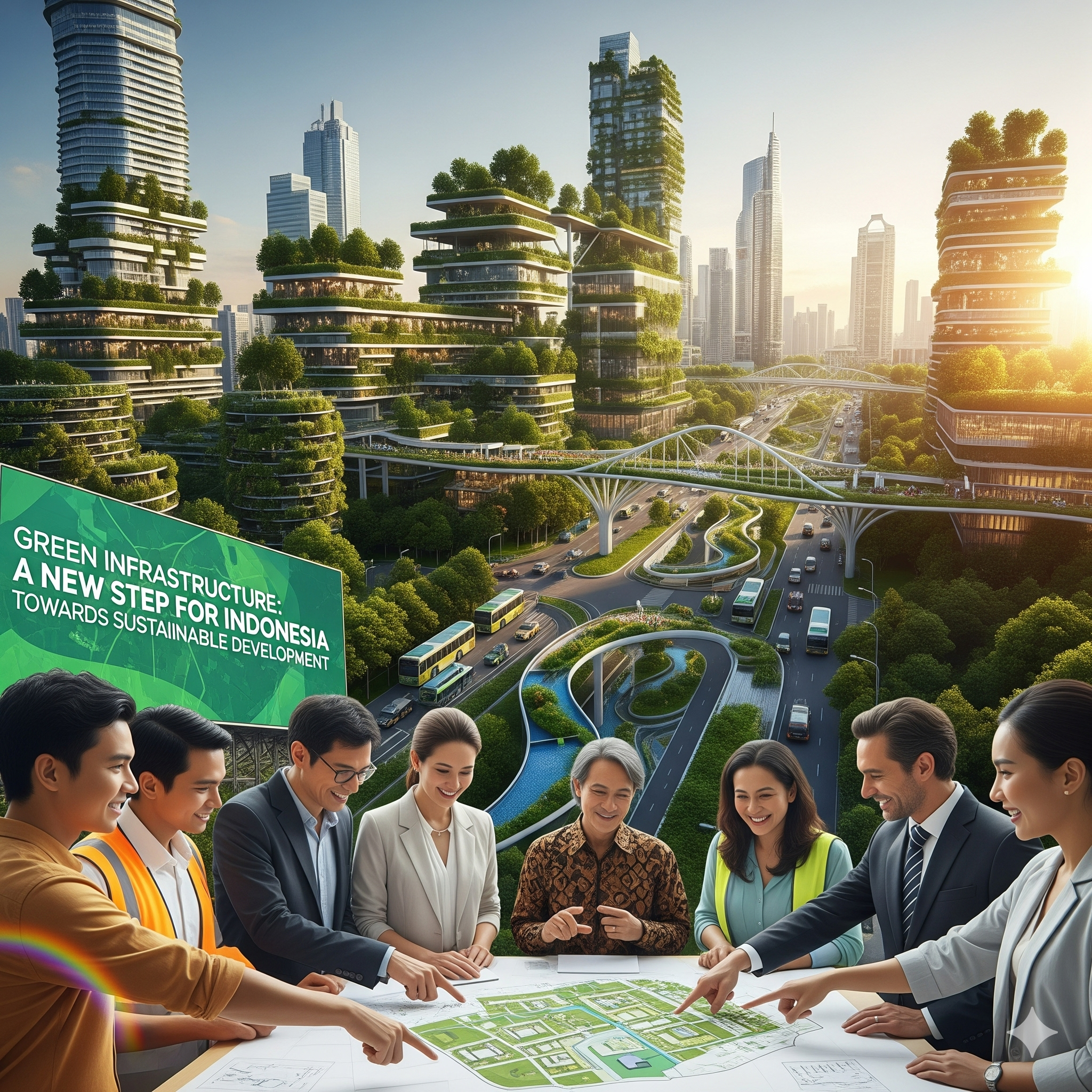 Infrastruktur Hijau: Langkah Baru Indonesia Menuju Pembangunan Berkelanjutan